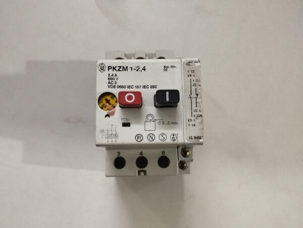 Klockner PKZM1-2,4 Circuit Breaker Motor Starter (1,6-2,4A)