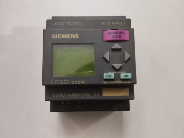 Siemens Logo! 230rc 6ed1052-1fb00-0ba6 Logic Module