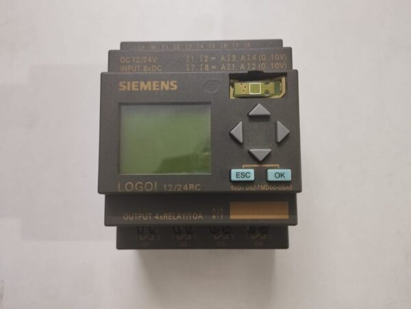 Siemens Logo! 12/24rc 6ed1052-1md00-0ba6 Logic Module