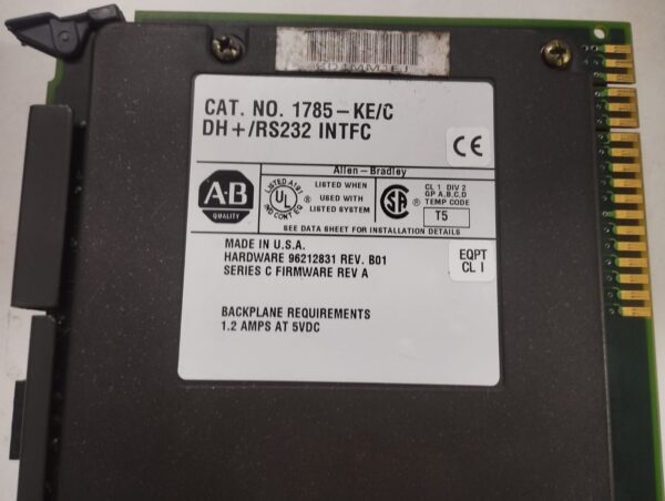 Allen-Bradley 1785-Ke/C Dh+/Rs232 Interface Module - Image 2