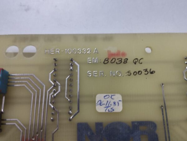 Nor Control Nn-822.2 Dgu Panel Pcb - Image 2