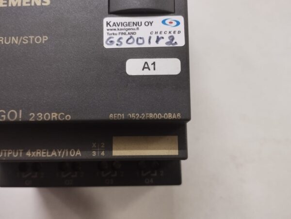 Siemens Logo! 230rco 6ed1052-2fb00-0ba6 Logic Module - Image 2