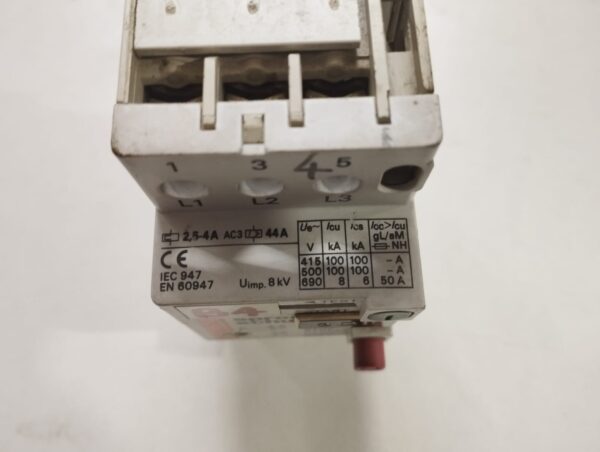 Sprecher+Schuh Kta3-25 Motor Starter Circuit Breaker (2.5-4a) - Image 2