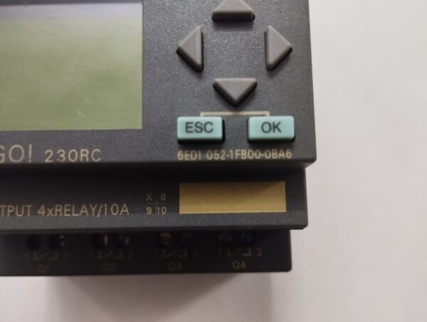 Siemens Logo! 230rc 6ed1052-1fb00-0ba6 Logic Module - Image 2