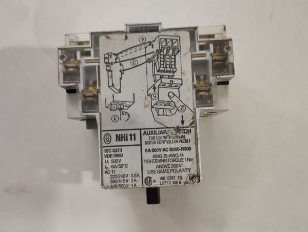 Klockner PKZM1-2,4 Circuit Breaker Motor Starter (1,6-2,4A) - Image 3