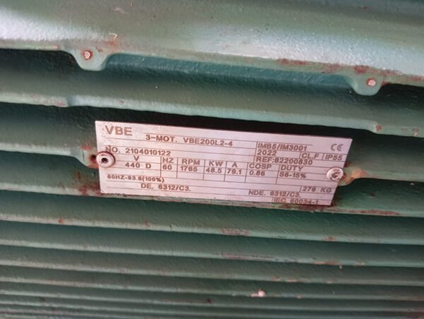 Vbe Vbe200l2-4 3 Phase Motor - Image 4