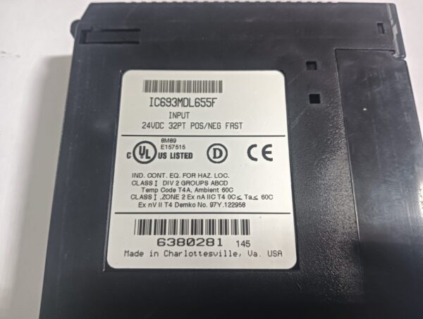 Ge Fanuc Ic693mdl655f Input Module - Image 4