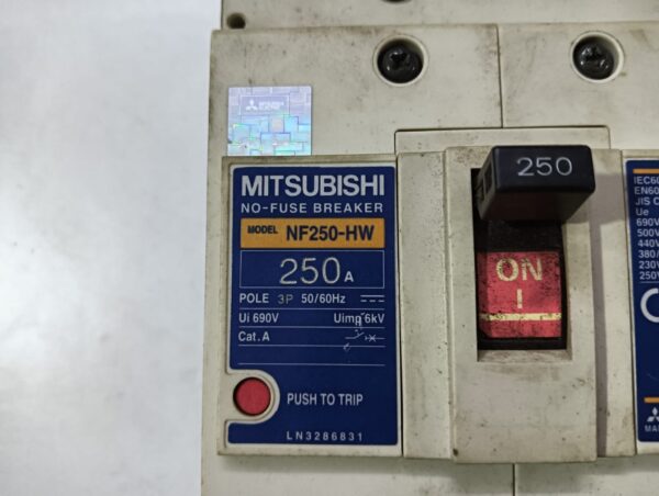 Mitsubishi Nf250-Hw Circuit Breaker - Image 5