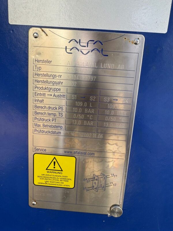 Alfa Laval M15-Bem8 Plated Heat Exchanger - Image 8