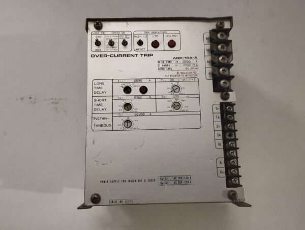 Terasaki Aop-1sa-A Over-Current Trip 2090a-2500/5a