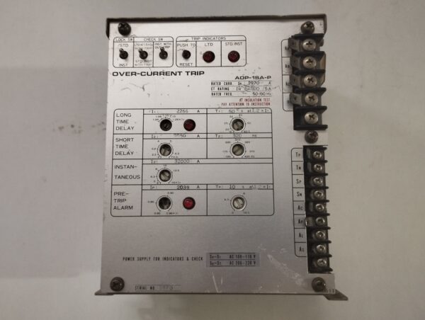 Terasaki Aop-1sa-P Over-Current Trip 1970a-2500/5a - Image 2