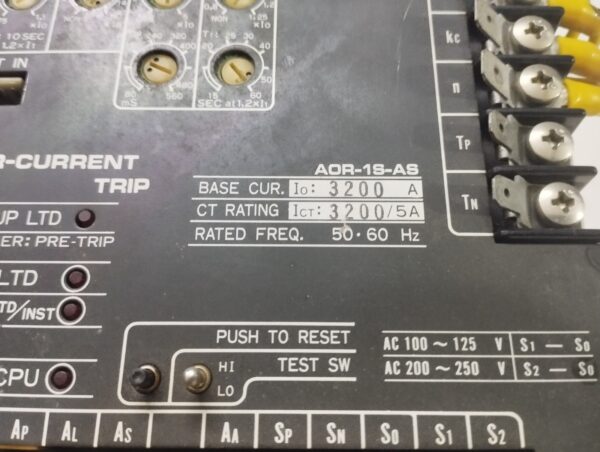 Terasaki Aor-1s-As 3200a-3200/5a Over-Current Trip - Image 3