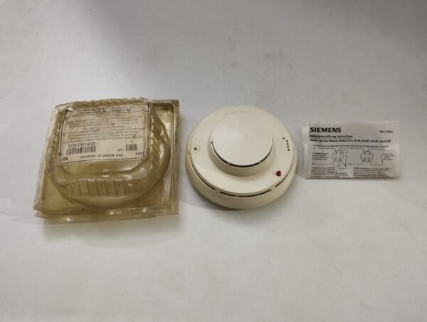 Siemens Di-3 Smoke And Fire Detector