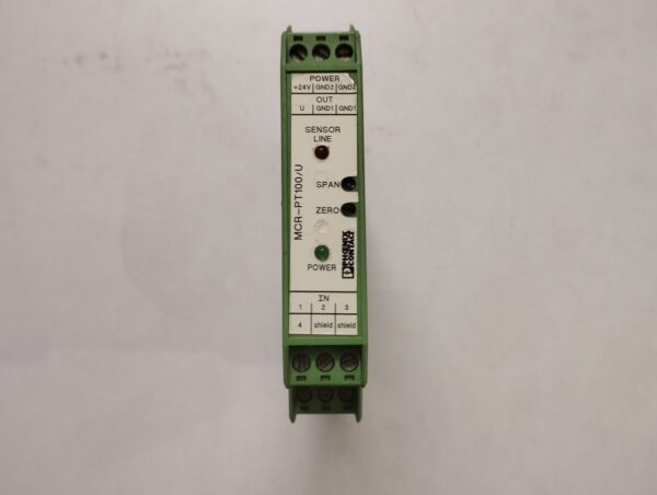 Phoenix Contact Mcr-Pt100/U Pt100-Converter Temperature Transducer