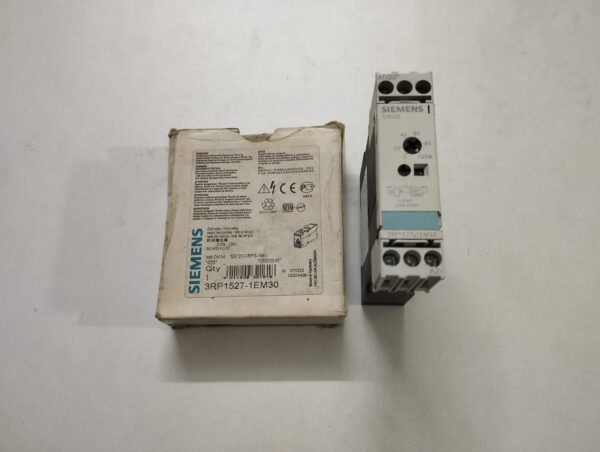 Siemens 3rp1527-1em30 On Delay Time Relay