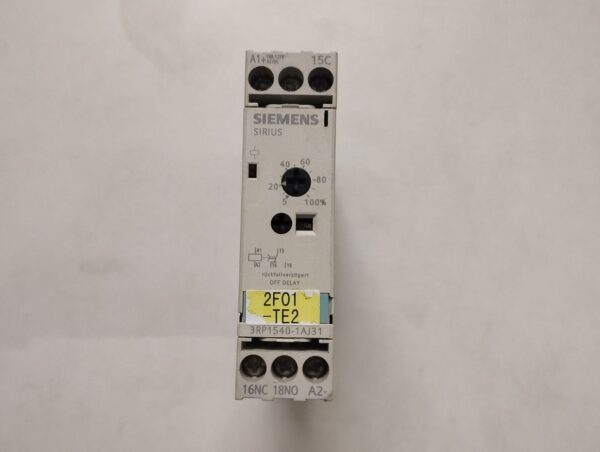 Siemens 3rp1540-1aj31 Off Delay Time Relay