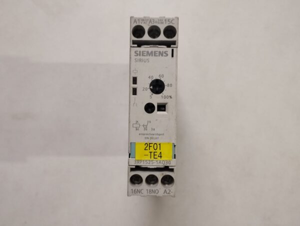 Siemens 3rp1525-1aq30 Time Relay