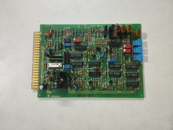 Terasaki Ecd-531 Clock Gen.& I/V.V/I Converter Pcb