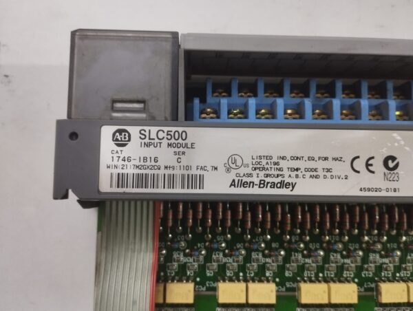 Allen-Bradley Slc500 1746-Ib16 Input Module - Image 2