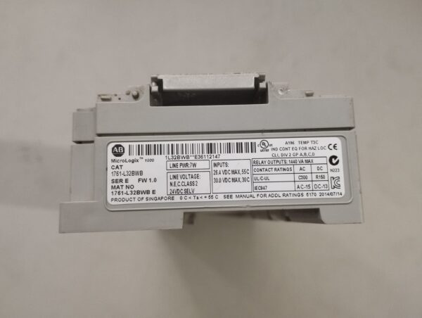 Allen-Bradley Micrologix 1000 1761-L32bwb Plc Controller - Image 2