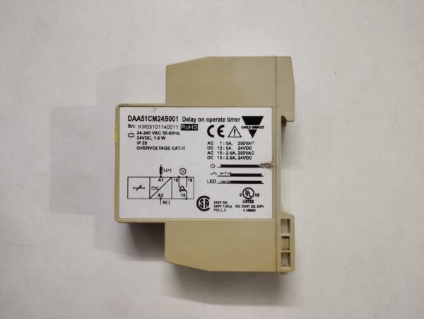 Carlo Gavazzi Daa51cm24b001 Delay On Operate Timer - Image 2