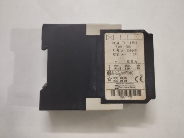 Telemecanique Re4 Tl11bu Time Delay Relay - Image 2