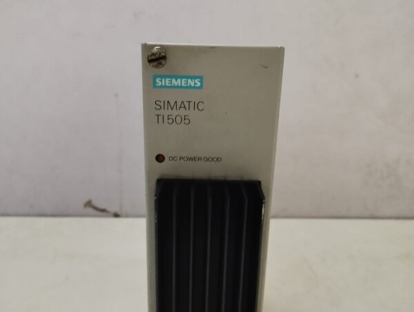 Siemens Simatic Ti505 Power Supply Module 505-6660 - Image 2