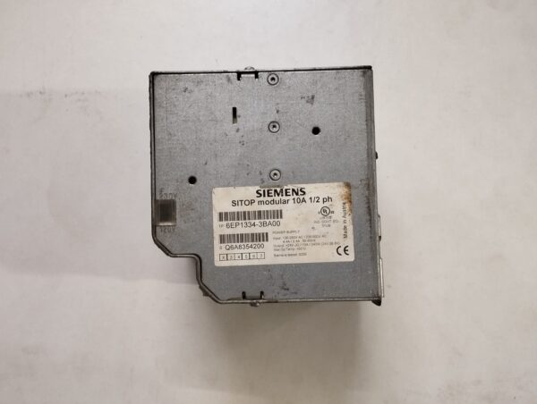 Siemens 6ep1 334-3ba00 Sitop Modular 10a 1/2 Ph Power Supply - Image 2