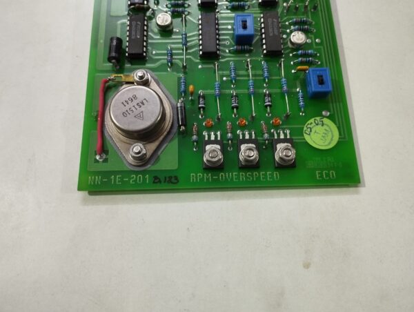 Norcontrol Nn-1e-201 Rpm-Overspeed Circuit Board - Image 2