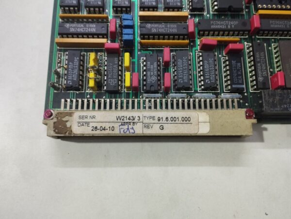 Carlo Gavazzi Mod 6001 Pcb Board 91.6.001.000 - Image 2