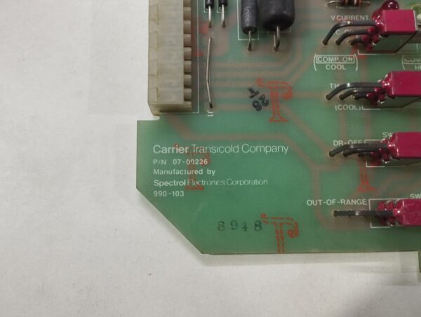 Carrier Transicold/Spectrol Electronics 07-00226 Pcb Board - Image 2