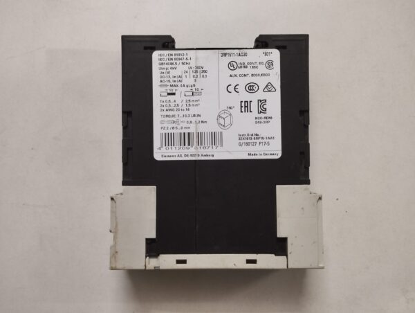 Siemens 3rp1511-1aq30 Time Relay - Image 2