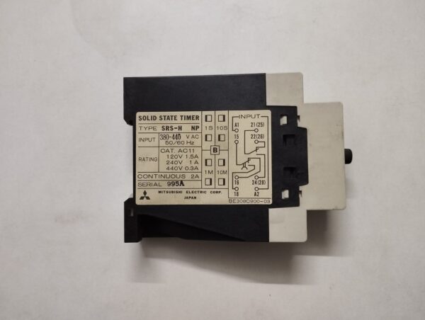 Mitsubishi Srs-H Np Solid State Timer - Image 2