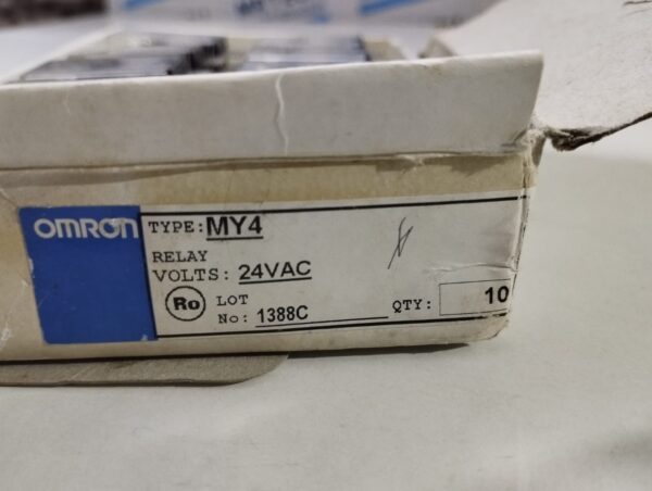 Omron My4 Relay 24vac - Image 2