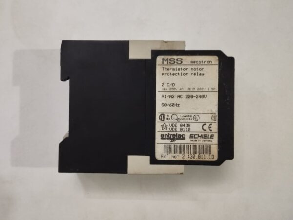 Entrelec Schiele Mss Mecotron Thermistor Motor Protection Relay - Image 3