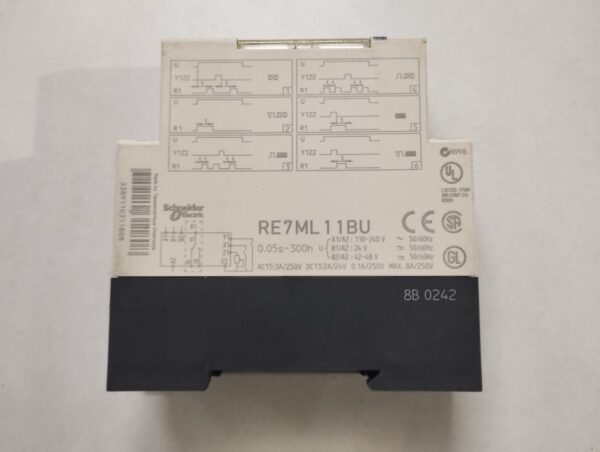 Telemecanique/Schneider Re7ml11bu Time Delay Relay - Image 3