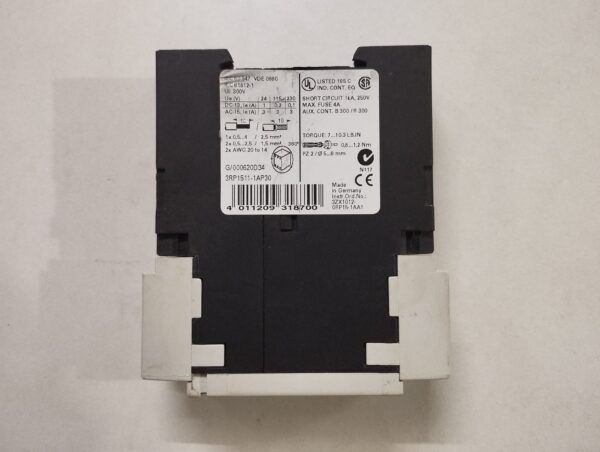 Siemens 3rp1511-1ap30 Time Relay - Image 3