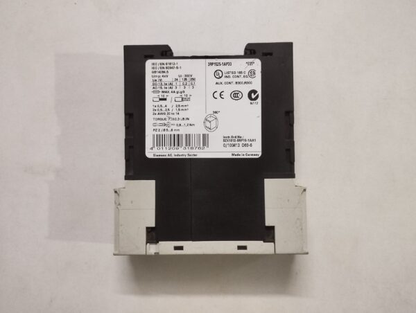 Siemens 3rp1525-1ap30 Time Relay - Image 3