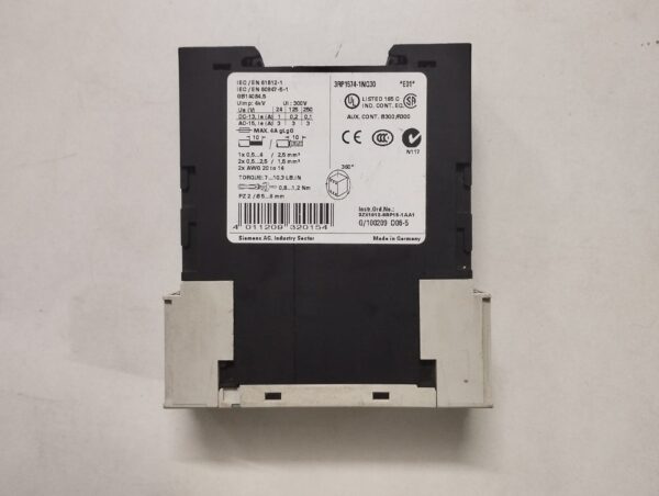 Siemens 3rp1574-1nq30 Time Relay - Image 3