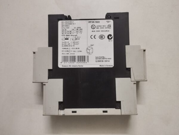 Siemens 3rp1505-1bq30 Time Relay - Image 3