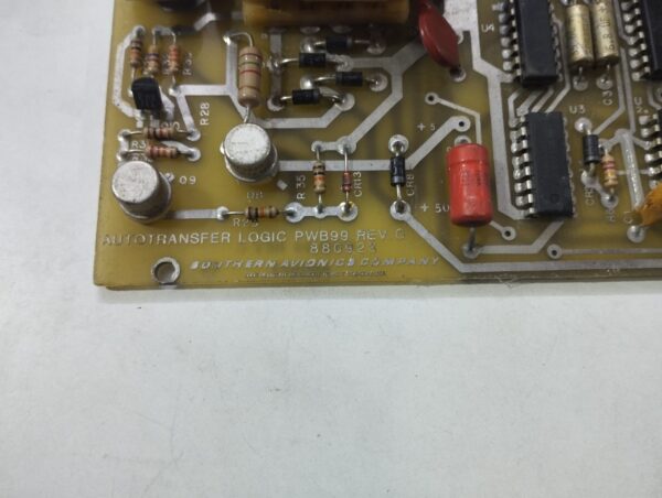 Southern Avionics 880923 Autotransfer Logic Pwb99 Rev.C Pcb - Image 3