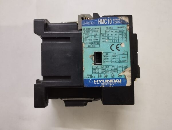 Hyundai Hmc10 Magnetic Contactor - Image 4