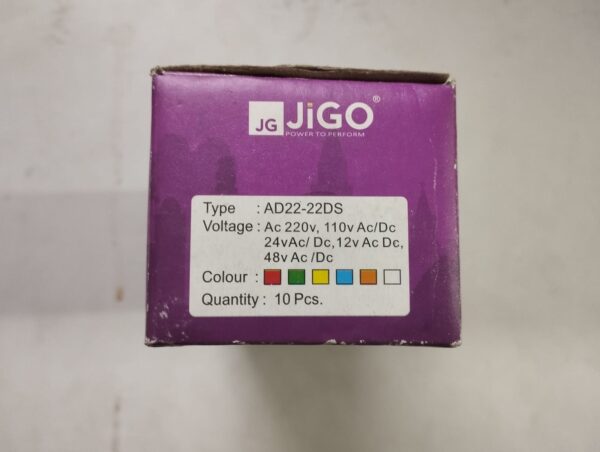 Jg-Jigo Ad22-22ds Indicator Light - Image 5