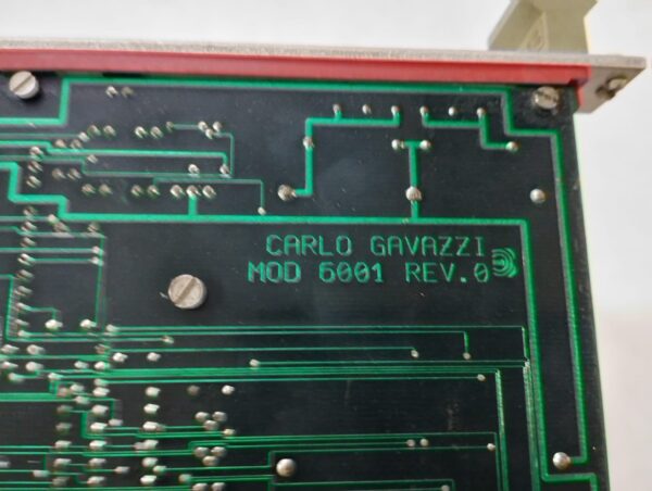 Carlo Gavazzi Mod 6001 Pcb Board 91.6.001.000 - Image 5