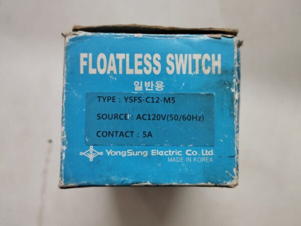 Yongsung Electric Ysfs-C12-M5 Floatless Switch - Image 5