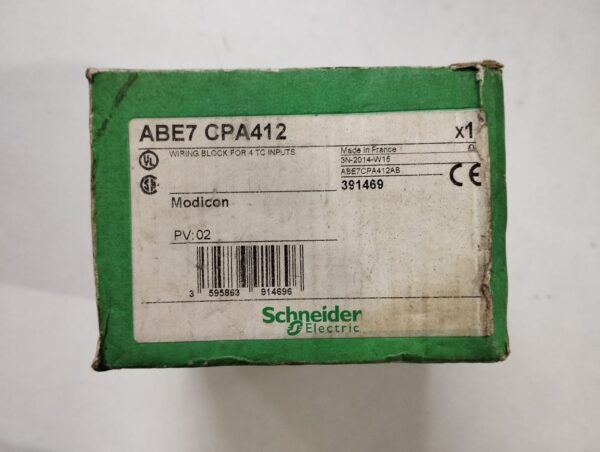 Schneider Modicon Abe7-Cpa412 Wiring Block For 4 Tc Inputs - Image 6