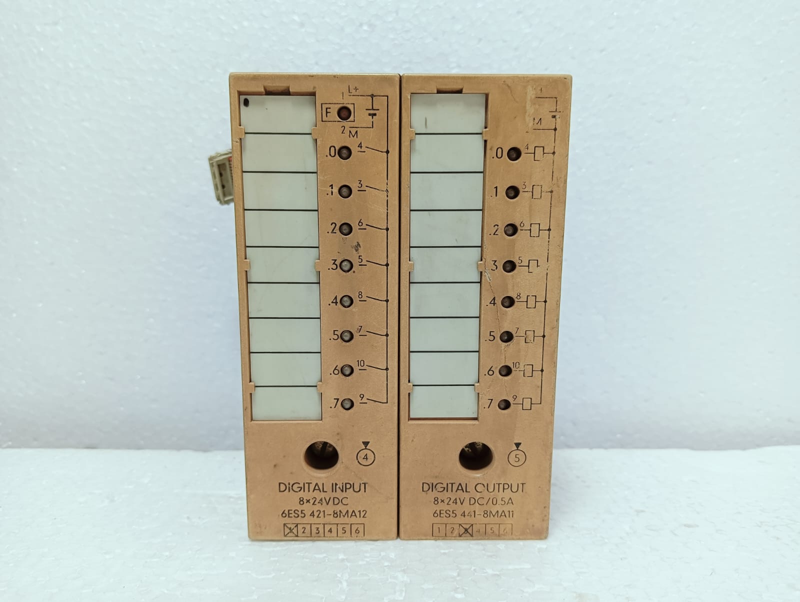 Siemens 6ES5 421-8MA12 6ES5 441-8MA11 Digital Input And Output Module ...